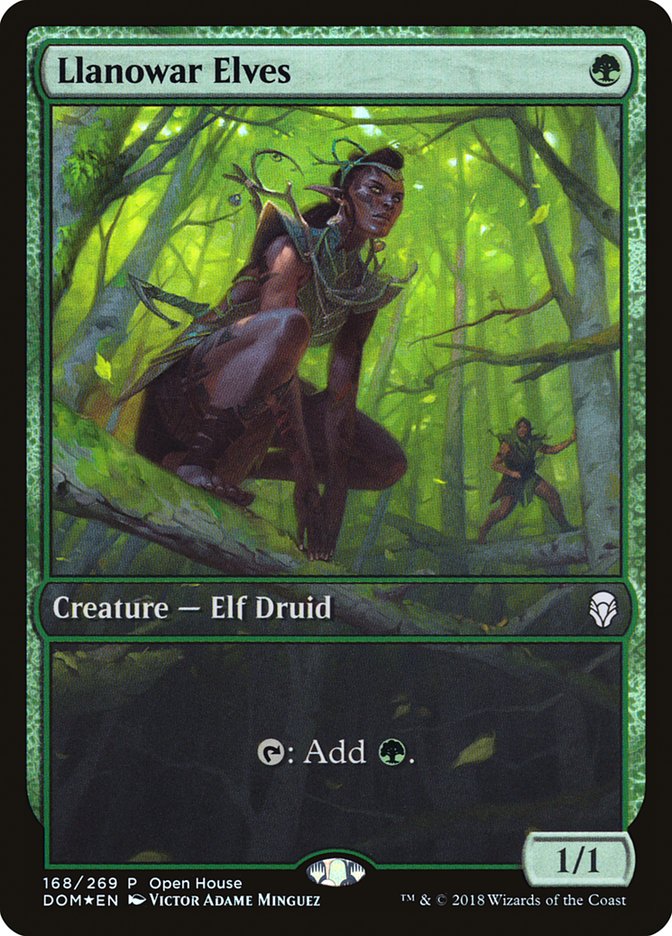 Llanowar Elves - Open House Promo