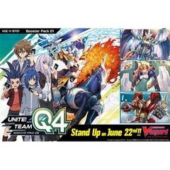 Cardfight!! Vanguard: V Booster  - Unite! Team Q4 - Booster Pack