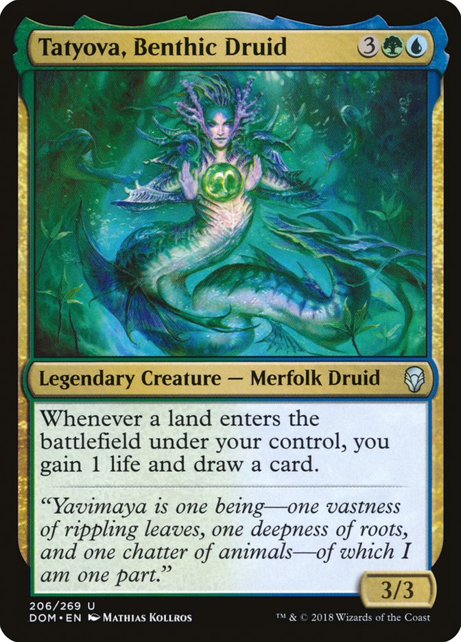 Tatyova, Benthic Druid - Foil