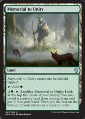 Memorial to Unity - Foil