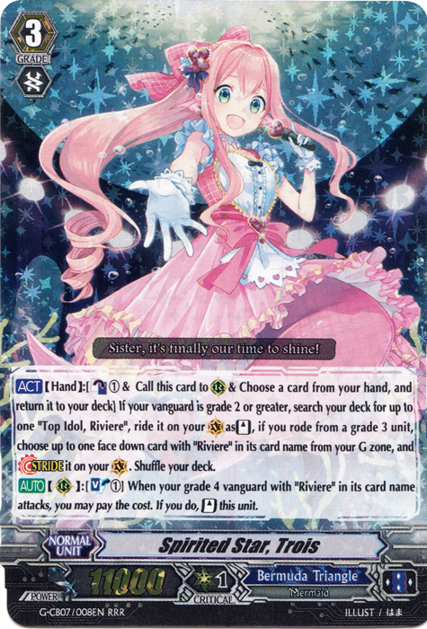 Spirited Star, Trois - G-CB07/008EN - RRR