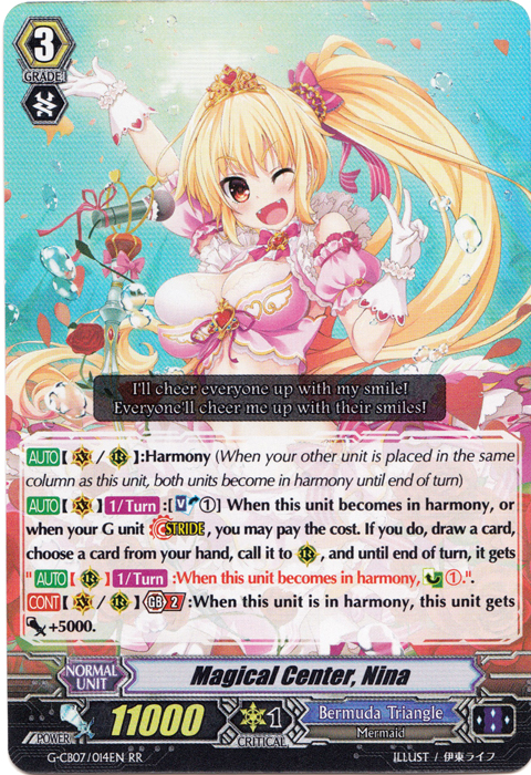 Magical Center, Nina - G-CB07/014EN - RR