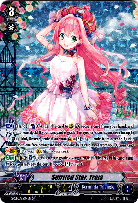 Spirited Star, Trois - G-CB07/S07EN - SP