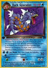 Dark Gyarados - 25/82 - Rare - 1st Edition