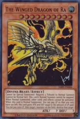 The Winged Dragon of Ra -- JMPS-EN006 - Ultra Rare - Limited Edition