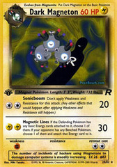 Dark Magneton - 28/82 - Rare - 1st Edition