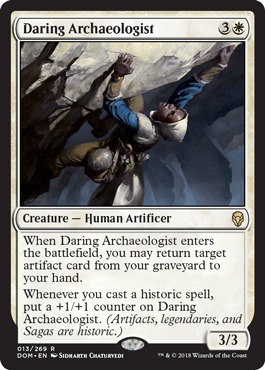 Daring Archaeologist - Foil