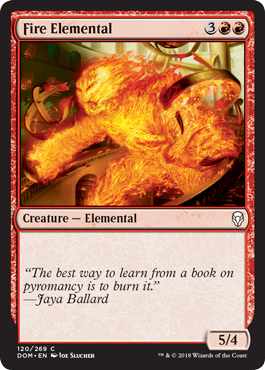 Fire Elemental - Foil