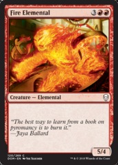 Fire Elemental - Foil