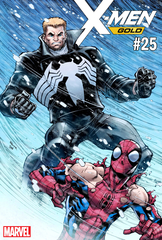 X-Men Gold #25 Venom 30Th Var Leg