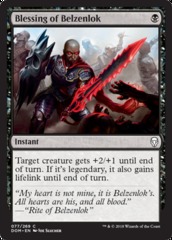 Blessing of Belzenlok - Foil