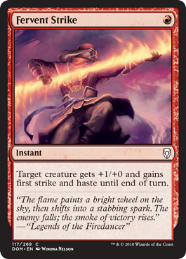 Fervent Strike - Foil