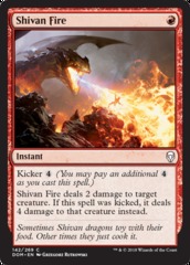 Shivan Fire - Foil