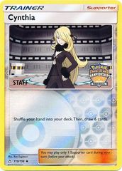 Cynthia (Regional Championship Promo)