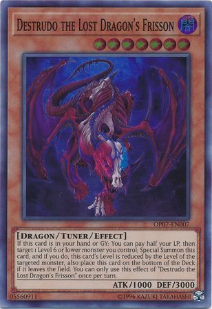 Destrudo the Lost Dragons Frisson - OP07-EN007 - Super Rare - Unlimited Edition