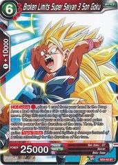 Broken Limits Super Saiyan 3 Son Goku - SD2-02 - ST