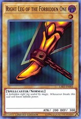 Right Leg of the Forbidden One - LART-EN002 - Ultra Rare - Limited Edition