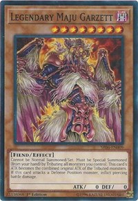 Legendaire Maju Garzett - SR06-EN009 - Commun - 1ere edition // SR06 - Structure Deck: Lair of Darkness