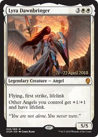 Lyra Dawnbringer - Foil - Prerelease Promo