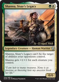 Shanna, Sisays Legacy - Foil - Prerelease Promo