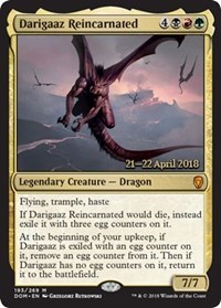 Darigaaz Reincarnated - Foil - Prerelease Promo