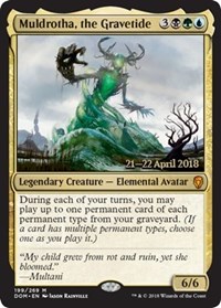 Muldrotha, the Gravetide - Foil - Prerelease Promo