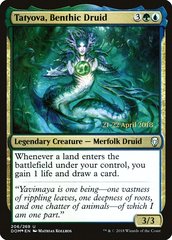 Tatyova, Benthic Druid - Foil - Prerelease Promo