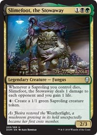 Slimefoot, the Stowaway - Foil - Prerelease Promo