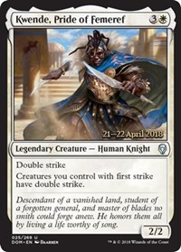 Kwende, Pride of Femeref - Foil - Prerelease Promo