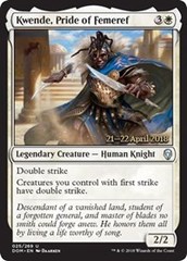 Kwende, Pride of Femeref - Foil - Prerelease Promo