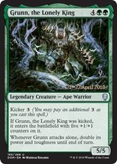 Grunn, the Lonely King - Foil - Prerelease Promo