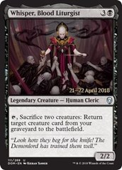 Whisper, Blood Liturgist - Foil - Prerelease Promo