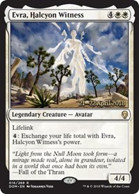 Evra, Halcyon Witness - Foil - Prerelease Promo