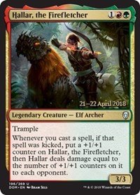 Hallar, the Firefletcher - Foil - Prerelease Promo