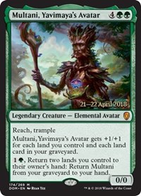 Multani, Yavimayas Avatar - Foil - Prerelease Promo