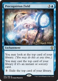 Precognition Field - Foil - Prerelease Promo