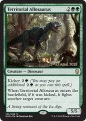 Territorial Allosaurus - Foil - Prerelease Promo