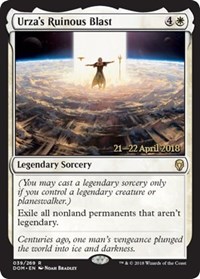 Urzas Ruinous Blast - Foil - Prerelease Promo