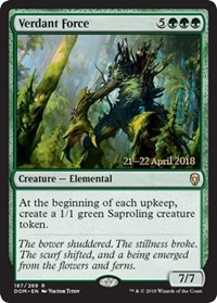 Verdant Force - Foil - Prerelease Promo