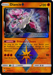 Diancie Prism Star - 74/131 - Holo Rare