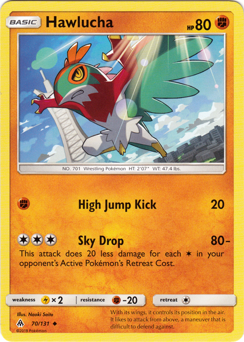 Hawlucha - 70/131 - Uncommon Hawlucha - 70/131 - Uncommon