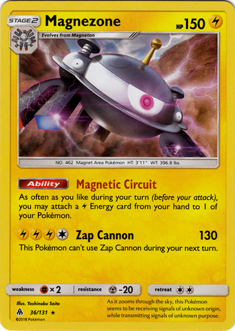 Magnezone - 36/131 - Holo Rare