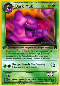 Dark Muk - 41/82 - Uncommon - 1st Edition