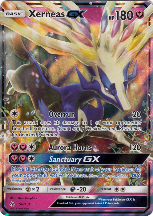 Xerneas GX - 90/131 - Ultra Rare