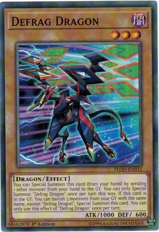 Defrag Dragon - FLOD-EN011 - Common - 1st Edition