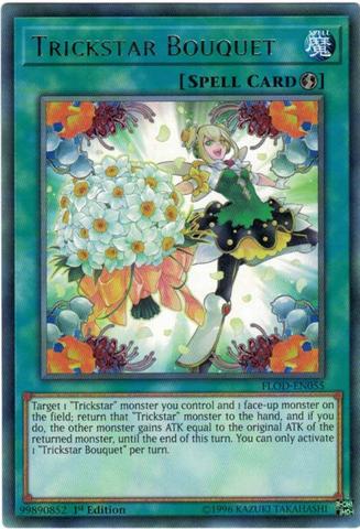 Trickstar Bouquet - FLOD-EN055 - Rare - 1st Edition