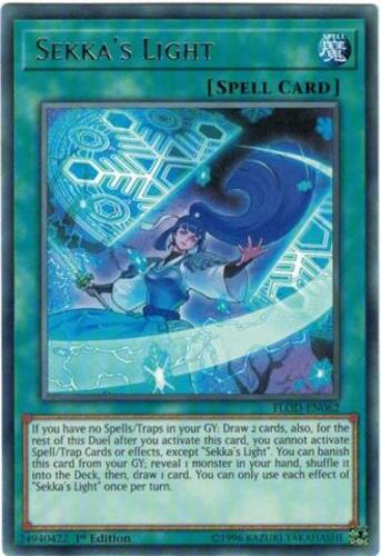 1 x Sekka's Light - FLOD-EN062 - Rare - 1st Edition Near