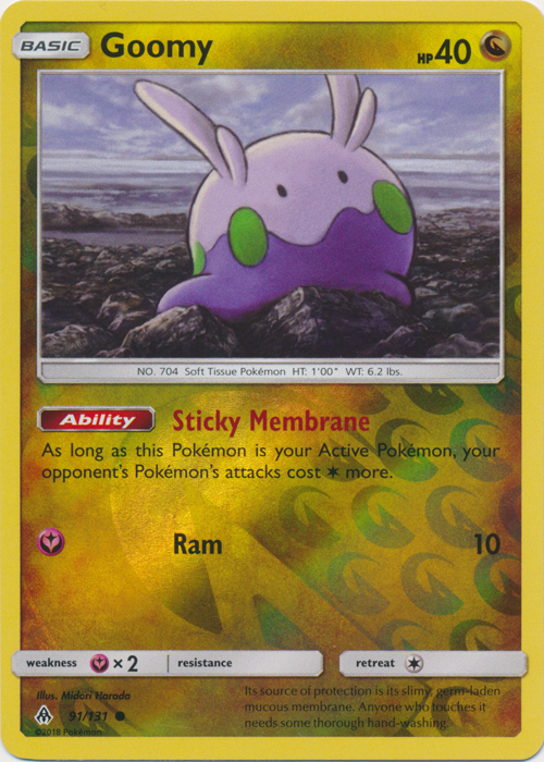 Goomy - 91/131 - Common - Reverse Holo