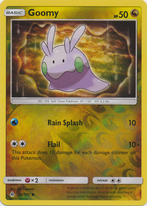 Goomy - 92/131 - Common - Reverse Holo Goomy - 92/131 - Common - Reverse Holo