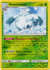 Abomasnow - 4/131 - Rare - Reverse Holo